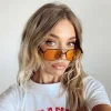 Princess Polly Figaro Sunglasses  Yellow New
