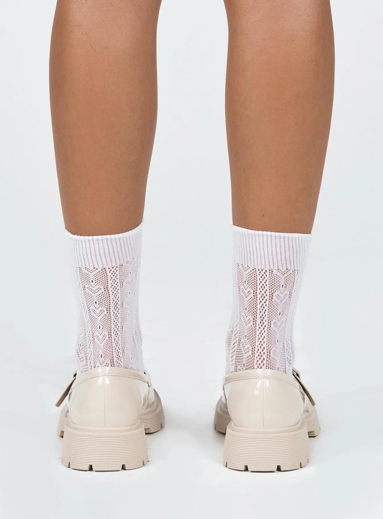 Princess Polly Fitzgerald Loafer Cream Fashion