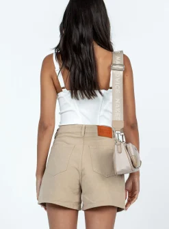 Princess Polly Florence Denim Shorts  Brown Best
