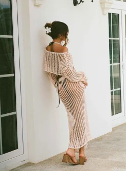 Princess Polly Florence Maxi Skirt  Cream Best