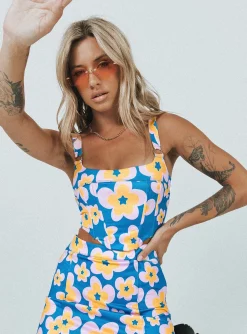 Princess Polly Flower Child Corsetmulti   Blue Online
