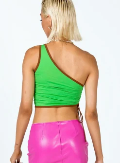 Princess Polly Fly With Me Top Green Store
