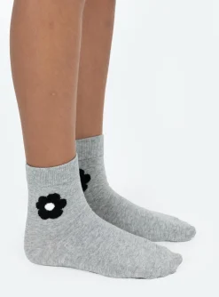 Princess Polly Flynn Socks Grey Best