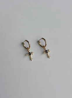 Princess Polly Focus On Yourselfplated Earrings   Gold Clearance