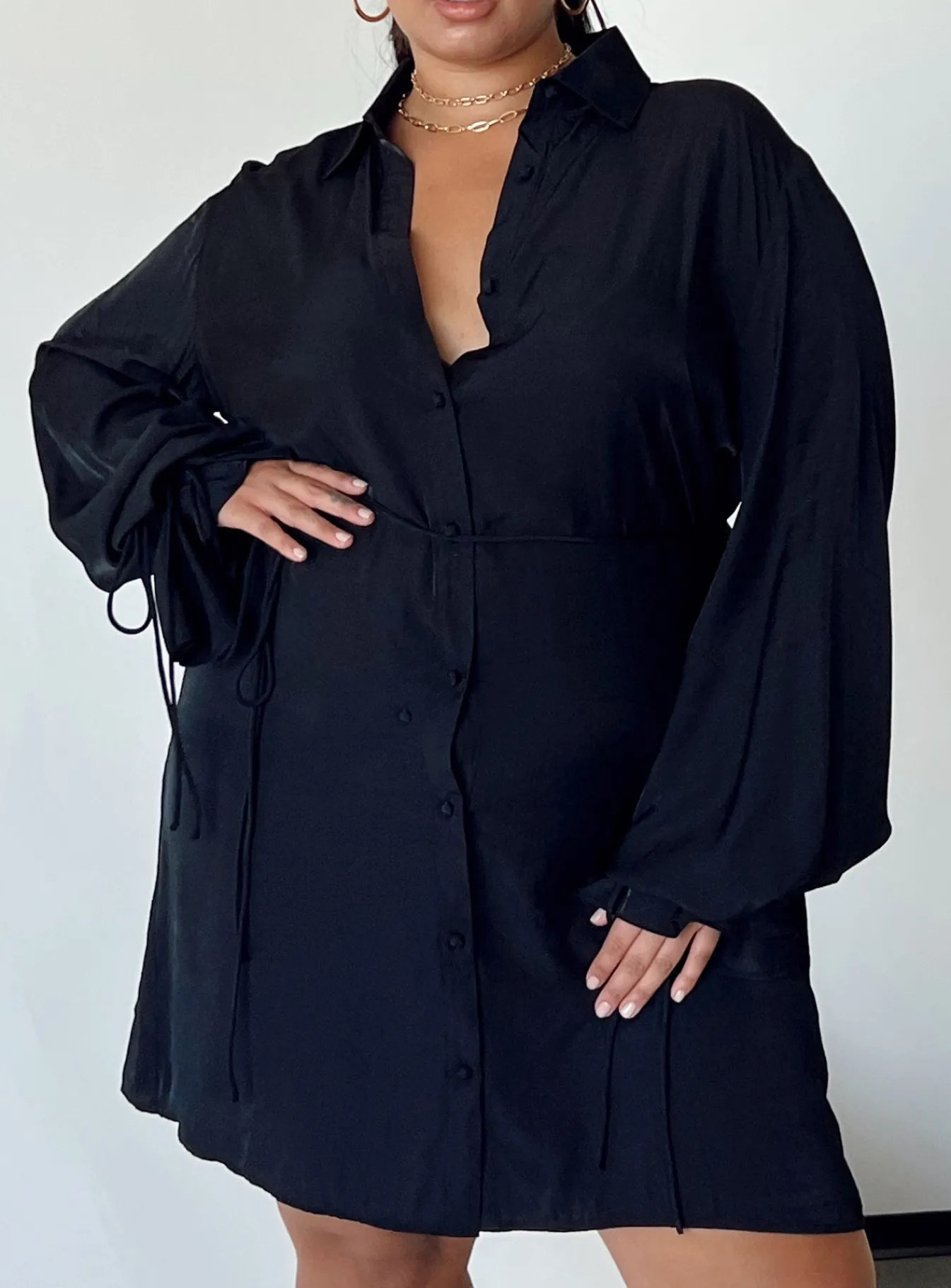 Princess Polly Forbidden Mini Dresscurve Black Shop