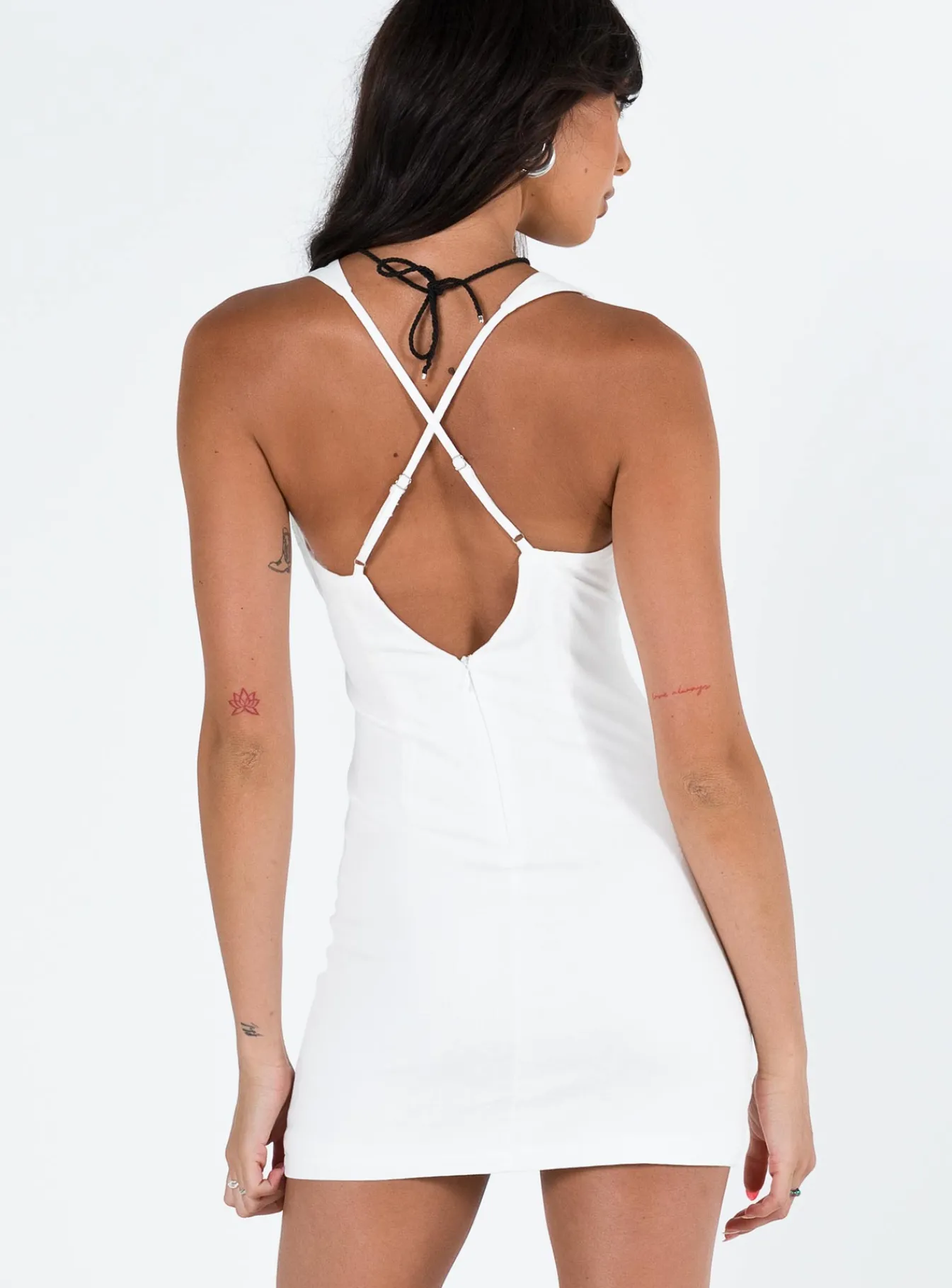 Princess Polly Forrie Mini Dress White Cheap