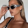 Princess Polly Francese Sunglasses  Silver New