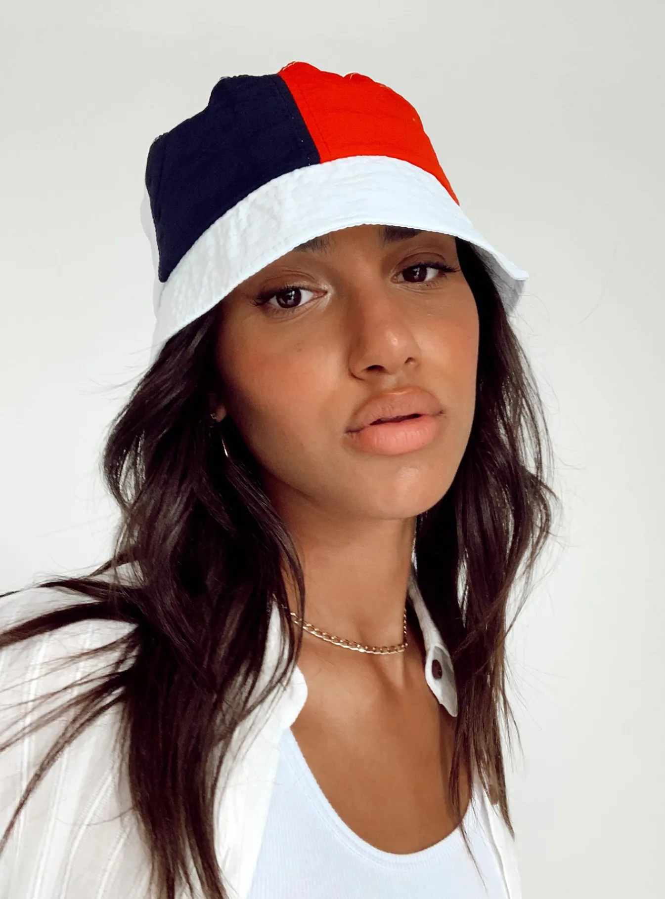 Princess Polly From The Block Bucket Hat White Best Sale