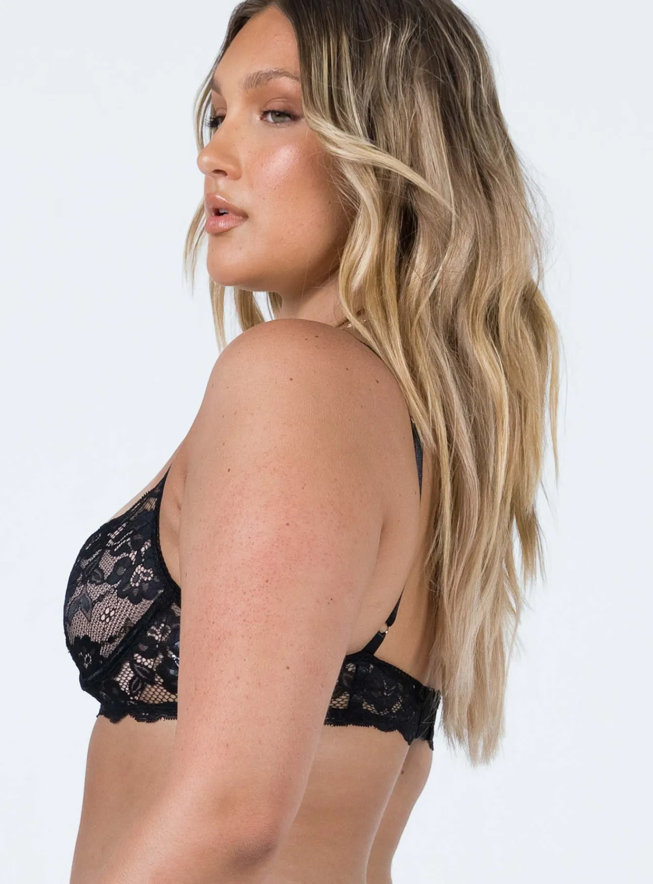 Princess Polly Gabriella Bralette Black Cheap
