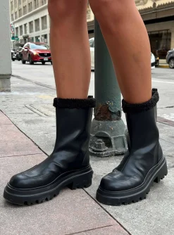 Princess Polly Galleria Boot Black Store