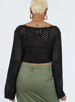 Princess Polly Gardena Top Black New