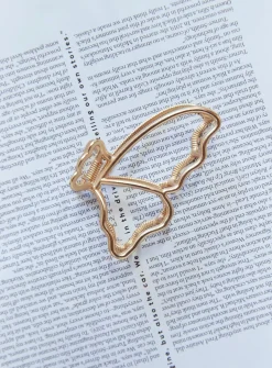 Princess Polly Gatekeeper Hair Clip Gold Outlet