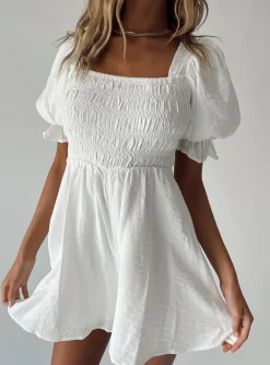 Princess Polly Gemi Romper  White Fashion