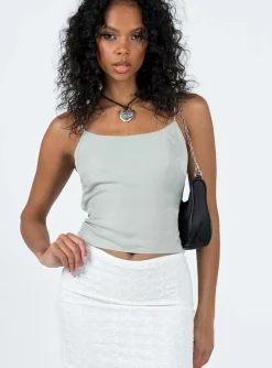 Princess Polly Genco Cami  Blue Discount