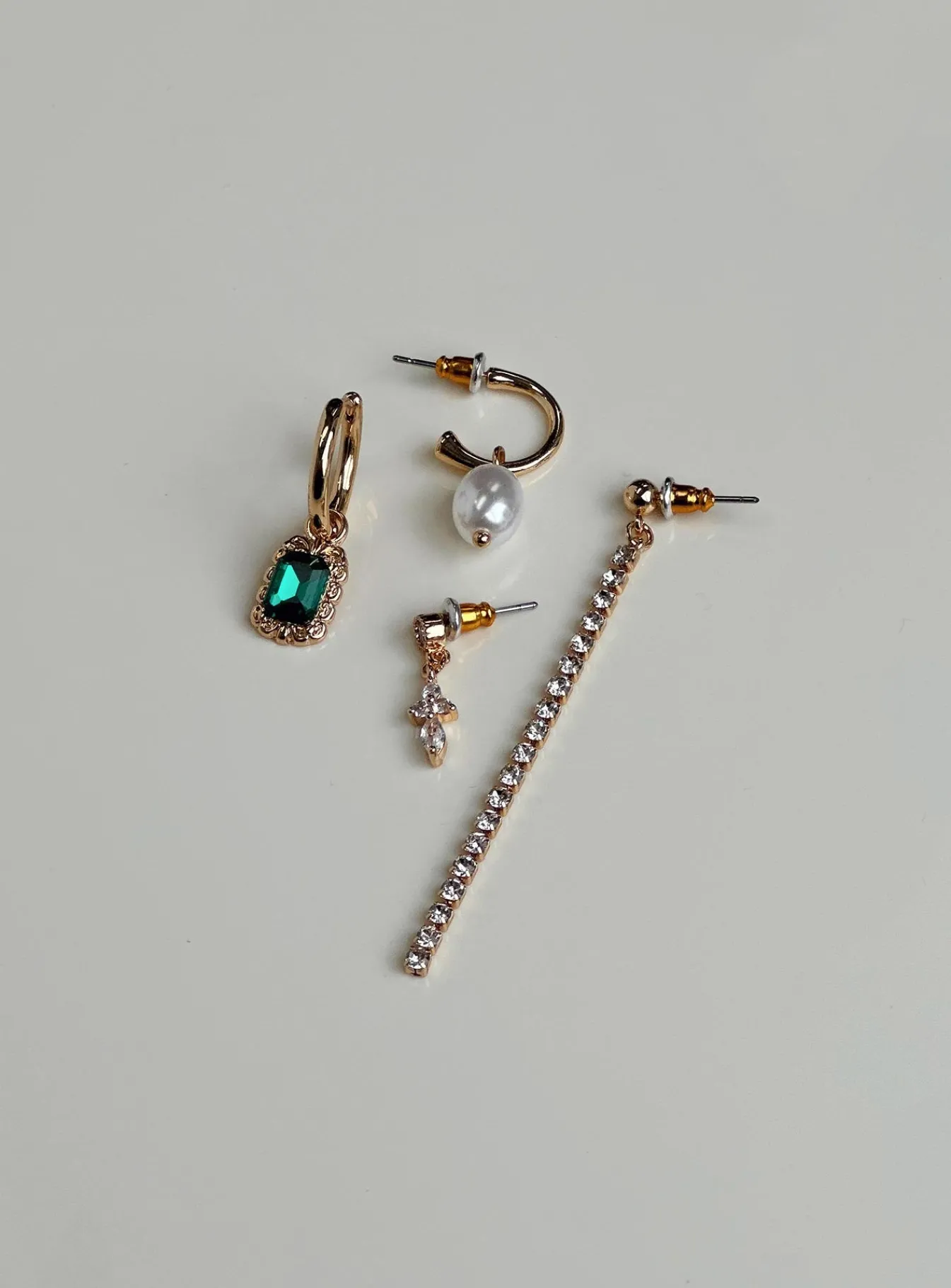 Princess Polly Geneve Earring Pack Multi Gold Best
