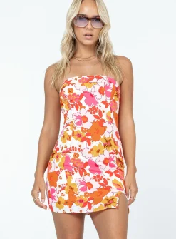 Princess Polly Genevievia Mini Dress  Pink Shop