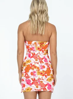 Princess Polly Genevievia Mini Dress Pink Shop