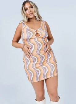 Princess Polly Georgie Mini Dress  Multi Best