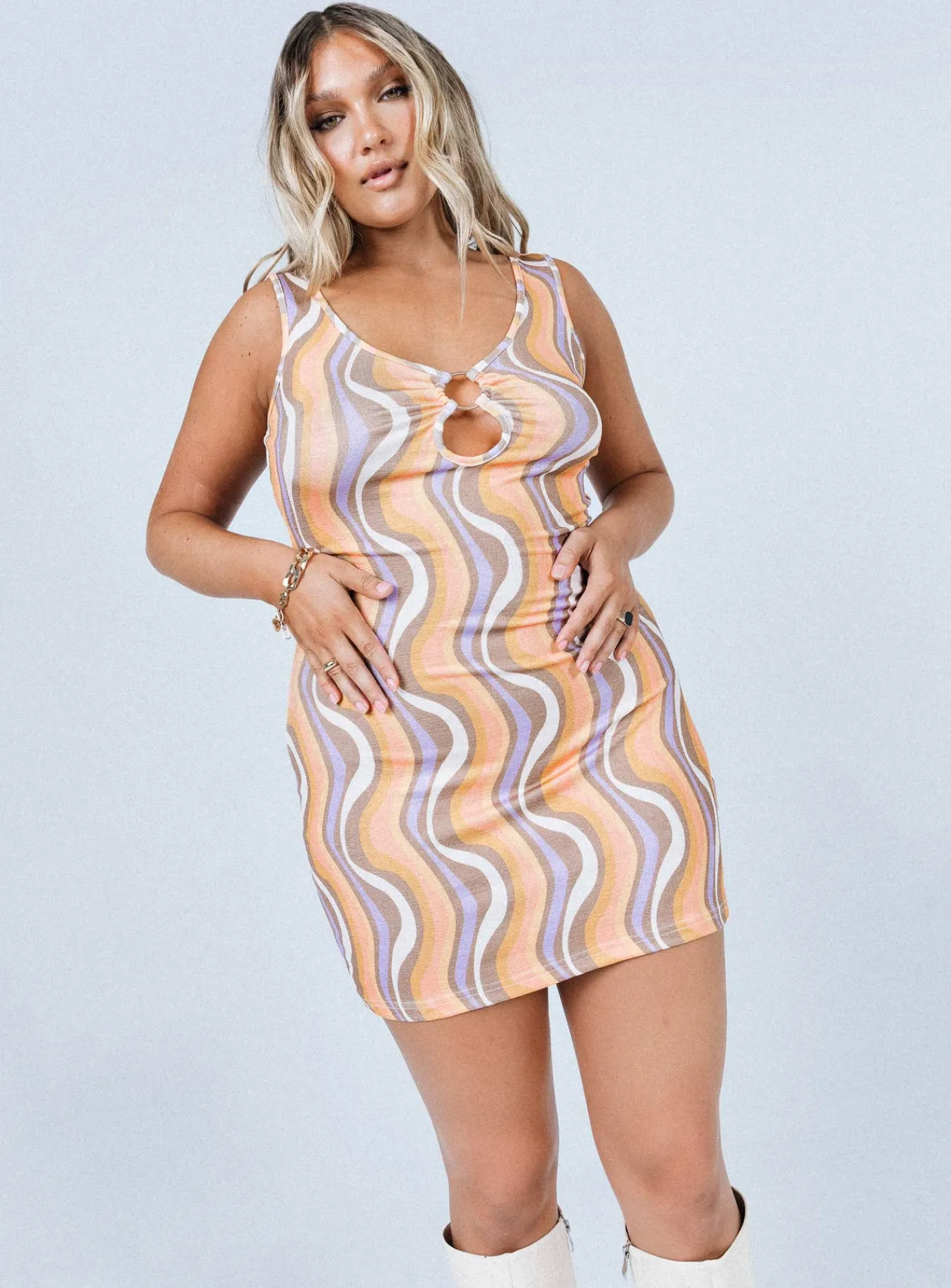 Princess Polly Georgie Mini Dress Multi Best