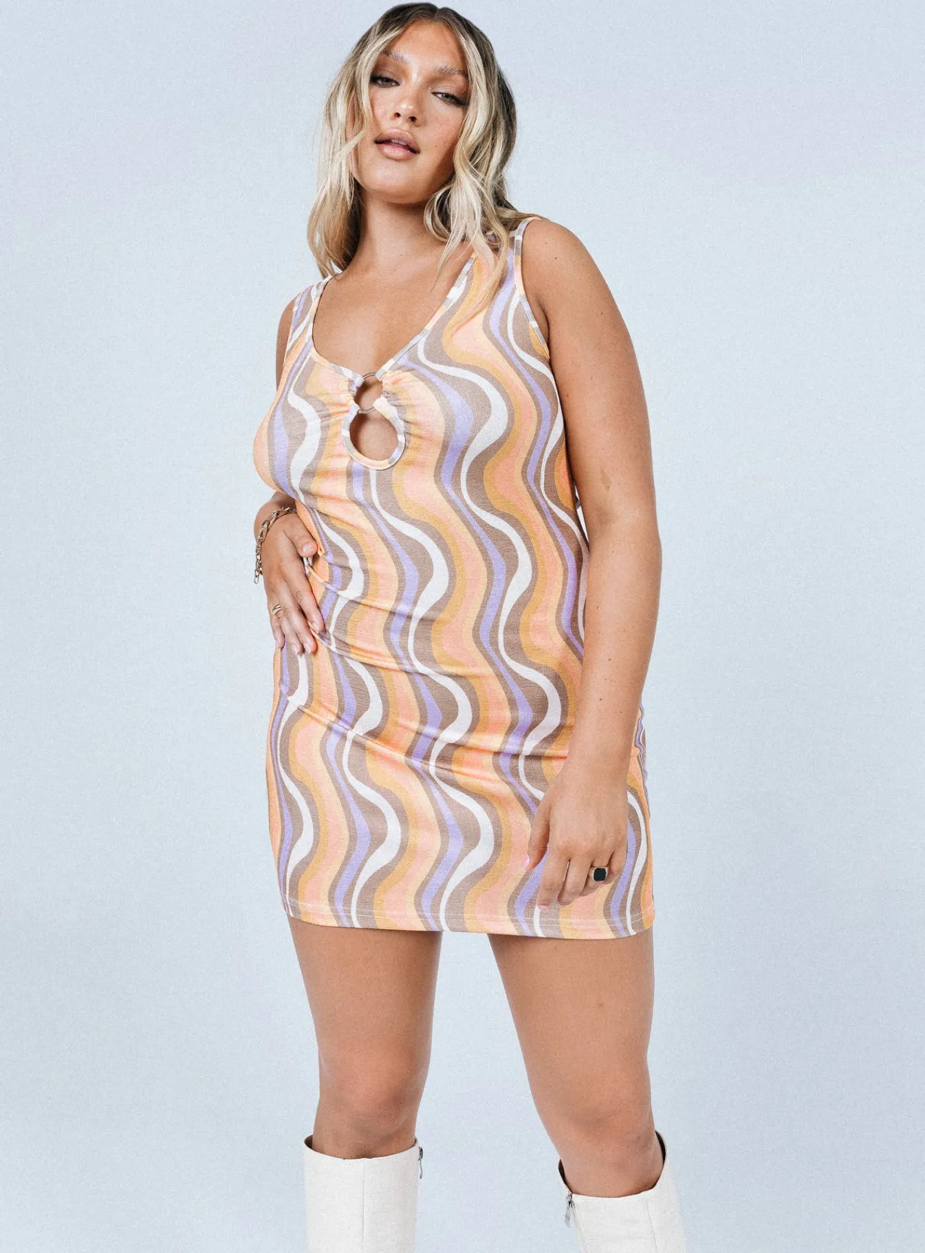 Princess Polly Georgie Mini Dress Multi Best