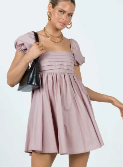 Princess Polly Getaway Mini Dress  Pink Clearance
