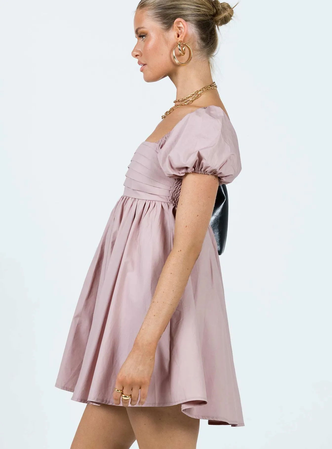 Princess Polly Getaway Mini Dress Pink Clearance