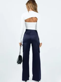 Princess Polly Gilmore Cargo Pants  Navy Online