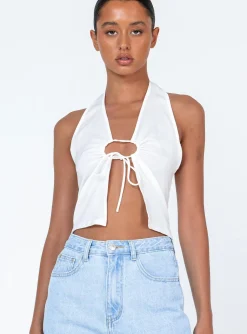 Princess Polly Gilroy Top  White Best