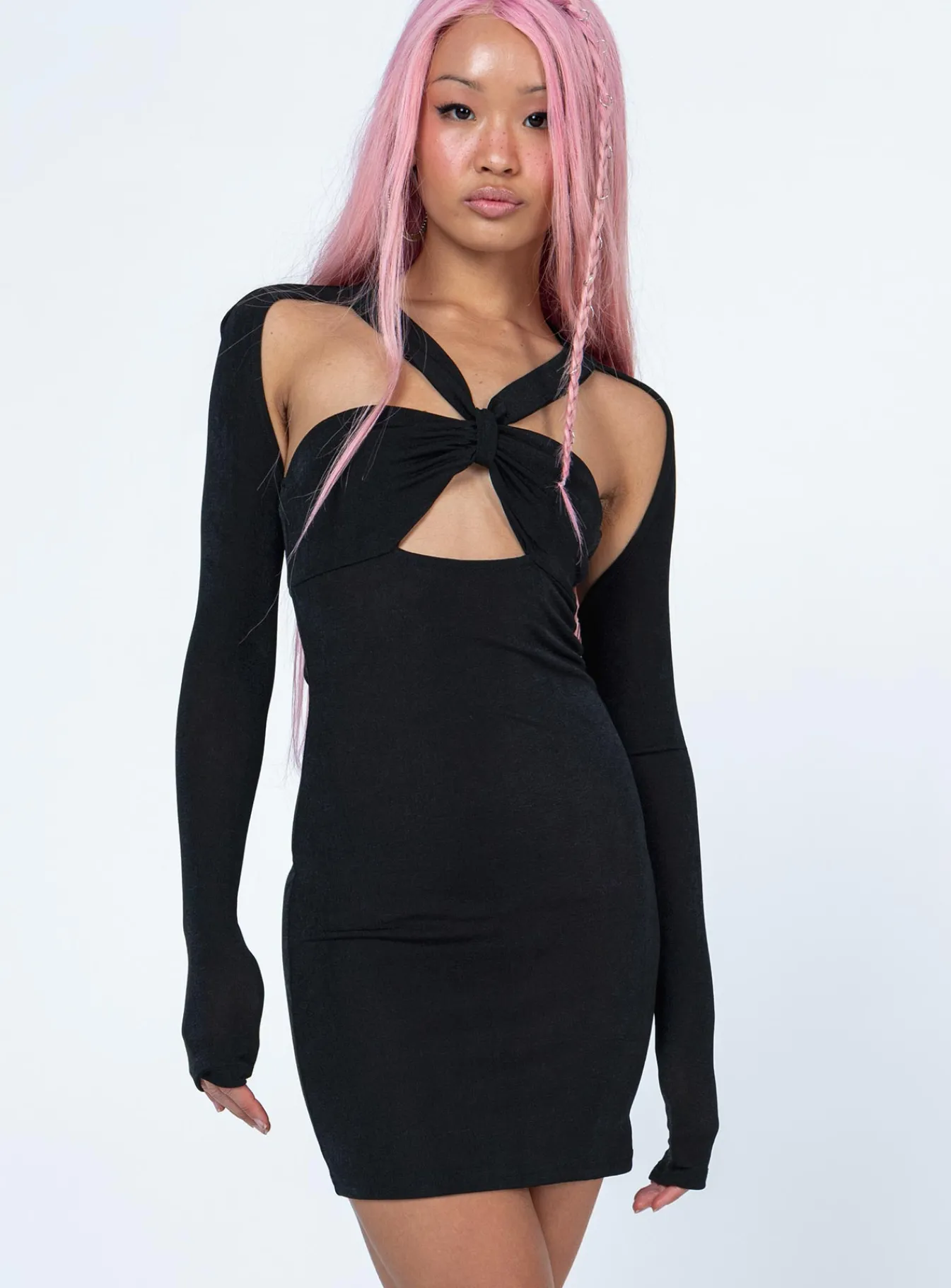 Princess Polly Giovanni Mini Dress Black Online
