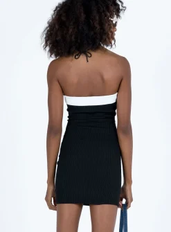 Princess Polly Giraldo Strapless Mini Dress Black Store