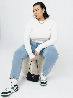Princess Polly Girona Denim Jeanscurve Blue Shop