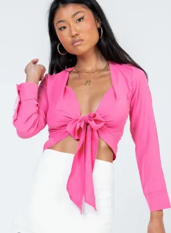 Princess Polly Gonzalo Shirt Pink Fashion