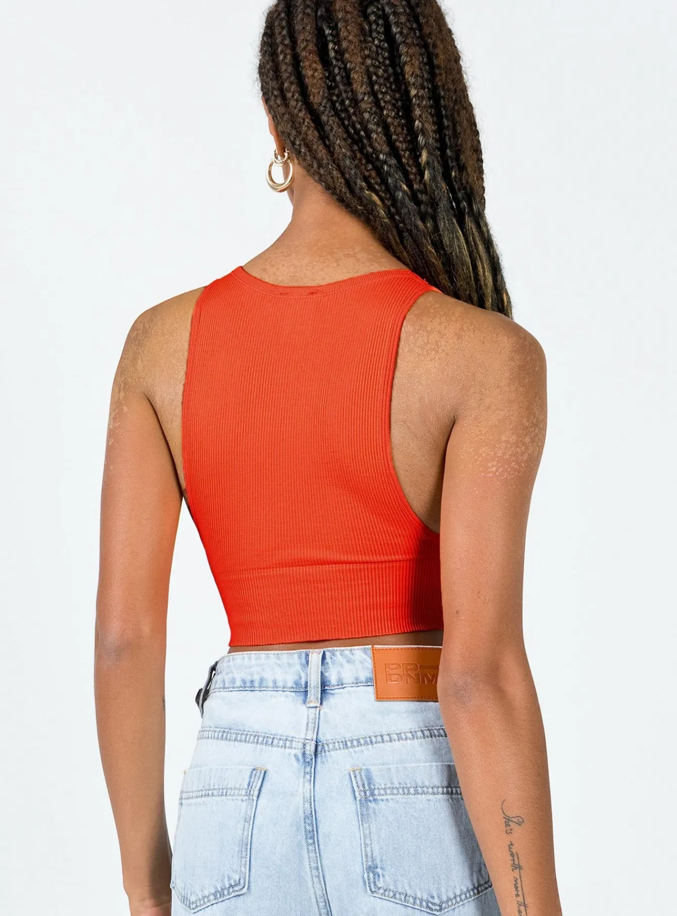Princess Polly Grace Tank Top Red Discount
