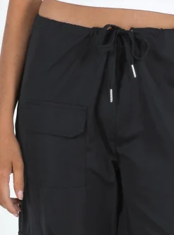 Princess Polly Grattidge Cargo Pants Black New