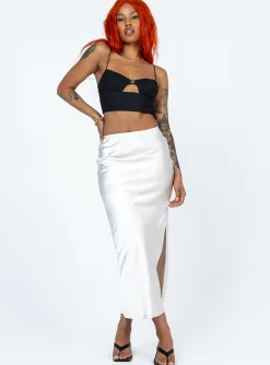 Princess Polly Graysen Top  Black Hot