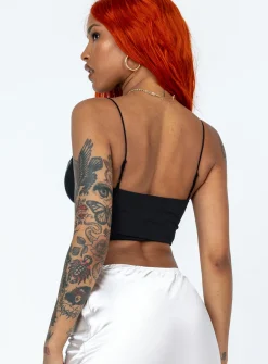 Princess Polly Graysen Top Black Hot
