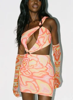 Princess Polly Greater Power Mini Dress  Multi Online