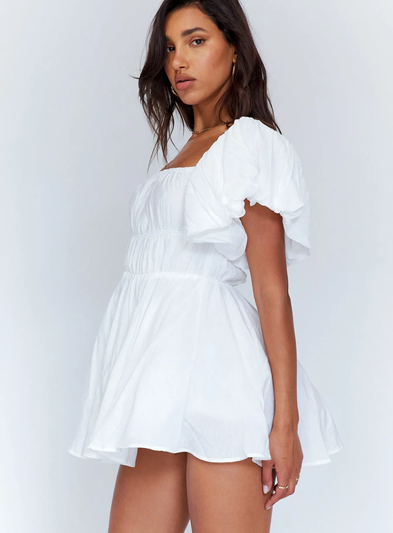 Princess Polly Halton Mini Dress White Best