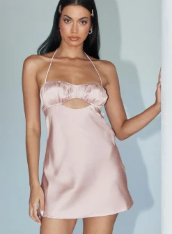 Princess Polly Hansen Mini Dress  Pink Shop