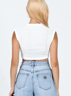 Princess Polly Hardie Top White Sale