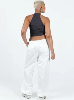 Princess Polly Harran Parachute Pants White Store