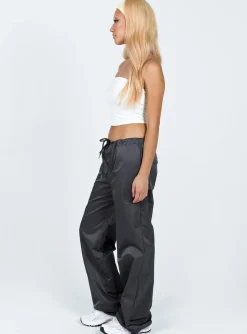 Princess Polly Harran Parachute Pants Grey Outlet