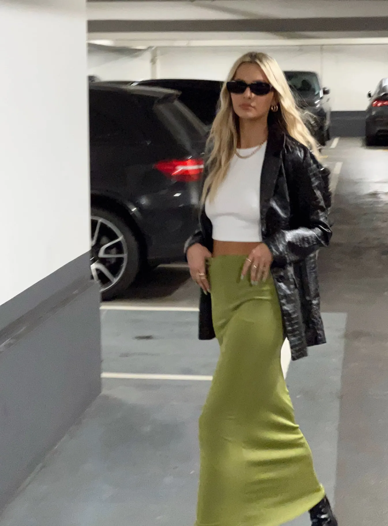 Princess Polly Harriette Maxi Skirt Green Outlet