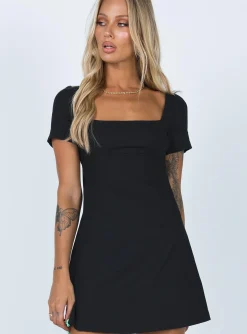 Princess Polly Hastings Mini Dress  Black Fashion