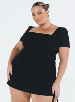 Princess Polly Hastings Mini Dresscurve   Black Best