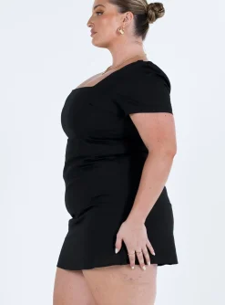 Princess Polly Hastings Mini Dresscurve   Black Best