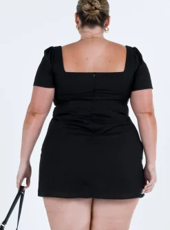 Princess Polly Hastings Mini Dresscurve   Black Best
