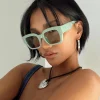 Princess Polly Hauge Sunglasses  Green Discount
