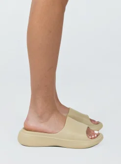 Princess Polly Havana Slides Beige Online