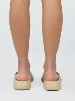 Princess Polly Havana Slides Beige Online